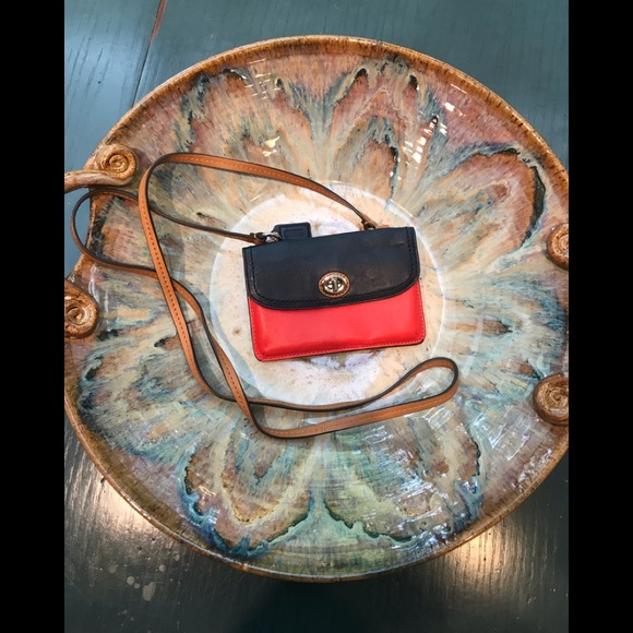 Coach Handbags - Coach Mini Cross Body Wallet